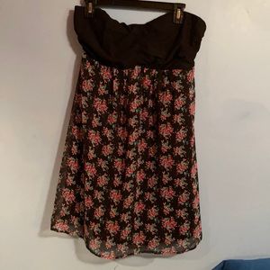 Express Strapless Dress